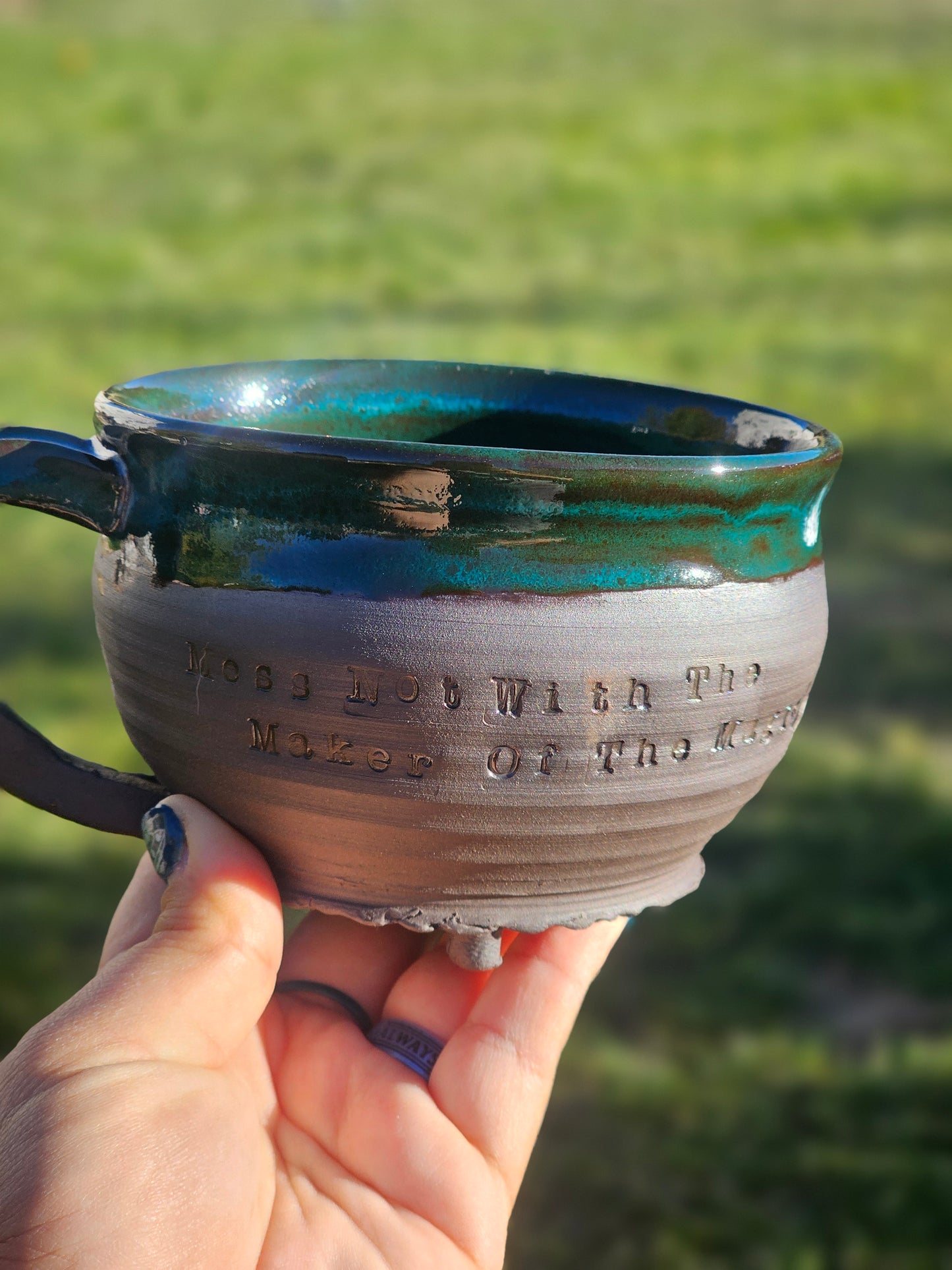 Mess Not With The Maker Of The Magic Ghost Cauldron Mug