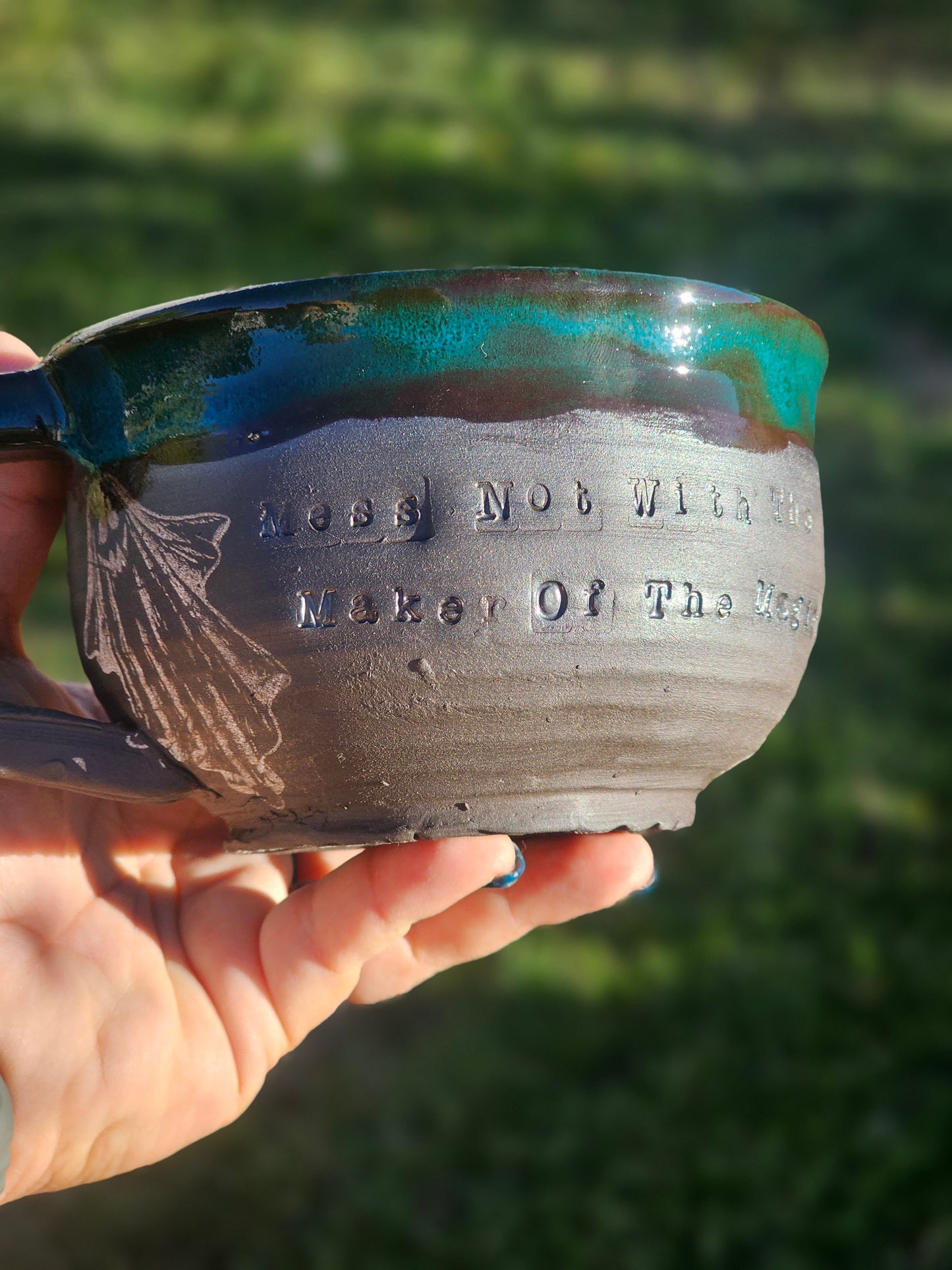 Mess Not With The Maker Of The Magic Ghost Cauldron Mug