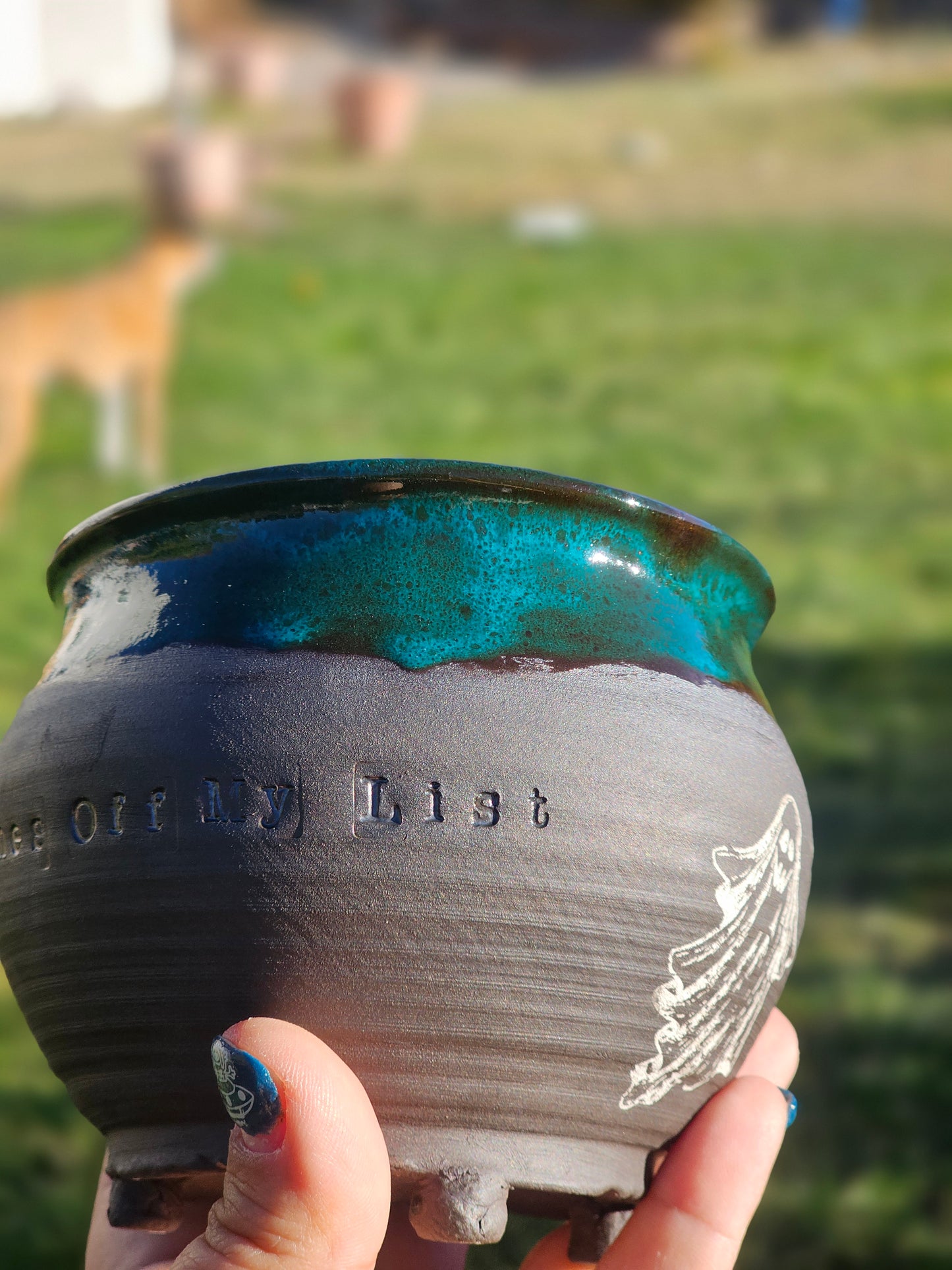 Checking Names Off My List Green with Ghosts!