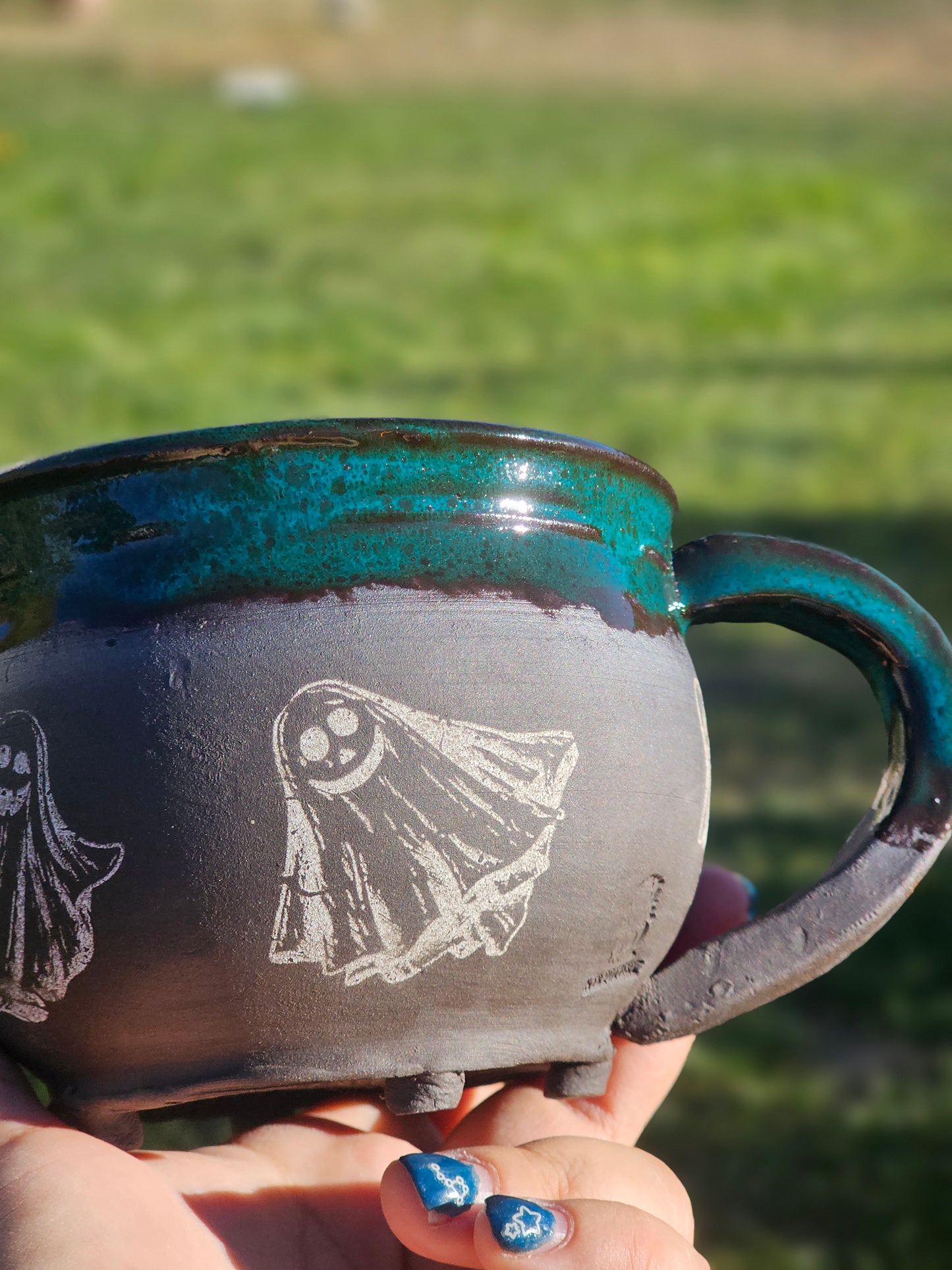 Checking Names Off My List Mug Green