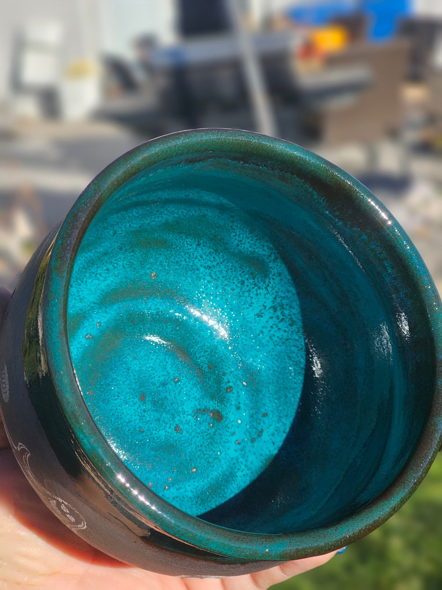 Checking Names Off My List Mug Green