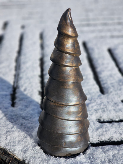 X-Mas Small Gold Christmas Trees