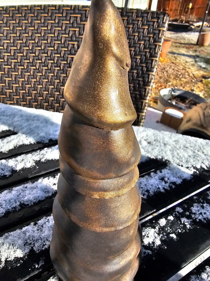 X-Mas Small Gold Christmas Trees