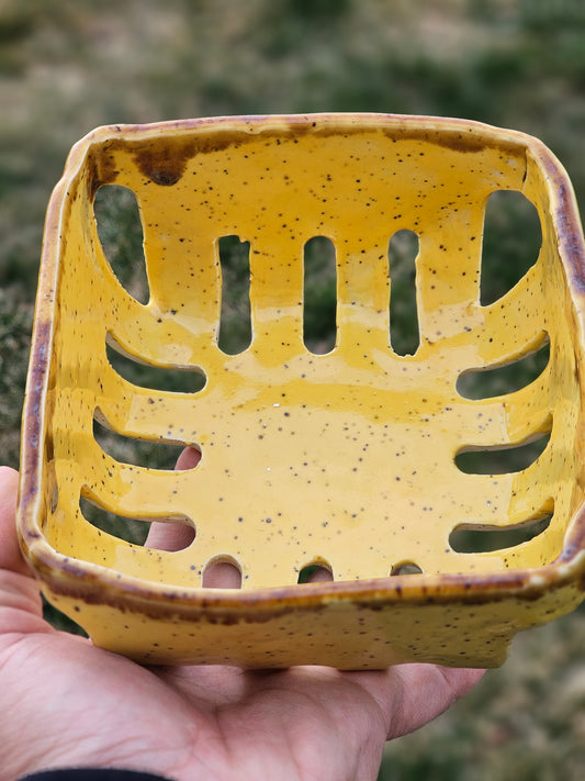 * NEW Yellow Berry Basket