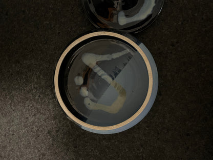 Mad Mud Club Black and Blue Japanese Soup Pot with Lid