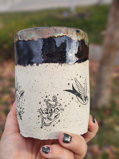 Tattoo Pencil Cup
