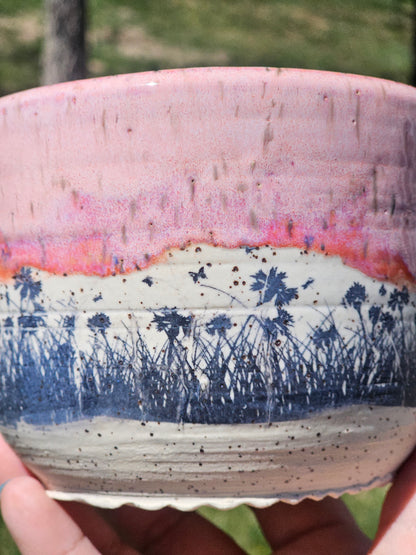 * NEW Butterfly and Flower Bowl