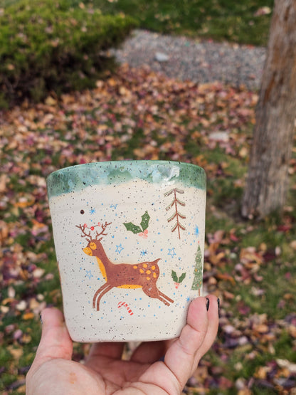 Reindeer Pencil cup