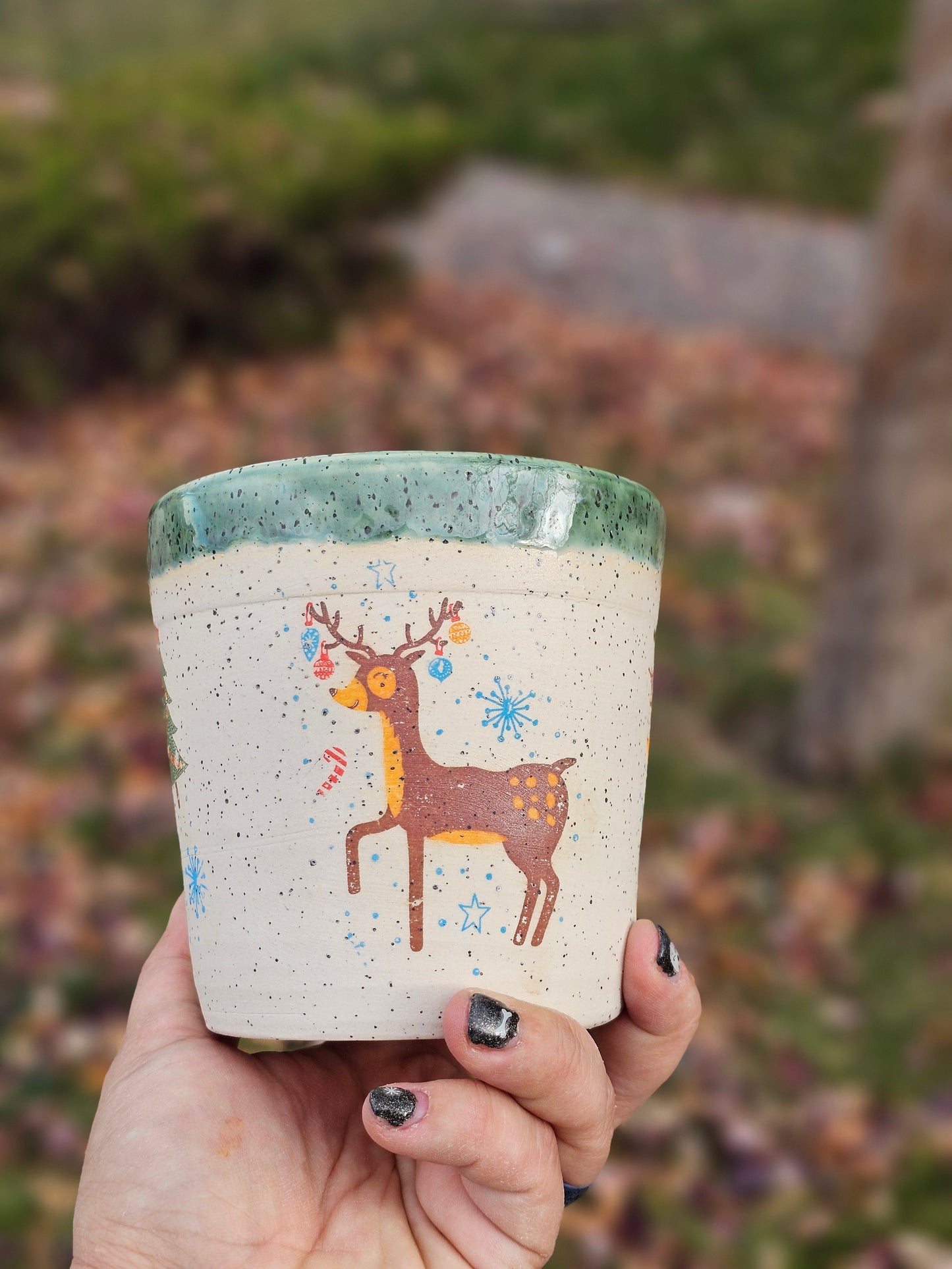 Reindeer Pencil cup
